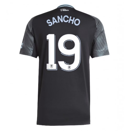 Aston Villa Jadon Sancho #19 Bortatröja 2025-26 Kortärmad Aston Villa Jadon Sancho #19 Bortatröja 2025-26 Kortärmad